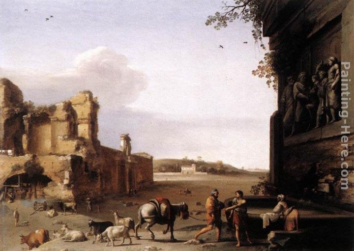 Cornelis van Poelenburgh Ruins of Ancient Rome